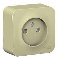 Blanca Бежевый О/У с изолирующей пластиной Розетка без з/к со шт. 16А, 250В  BLNRA001117  SE