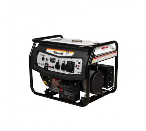 Генератор бензиновый KR9000EA, 9,0кВт, 230В, 25л, коннектор автоматики, электростартер  KR-16-1138  Kranz