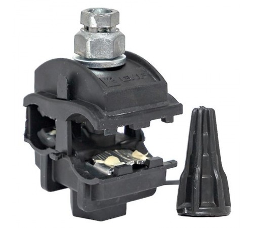 Зажим прокалывающий ответвительный N640 16-120 мм2 / 16-35 мм2 (голый провод / СИП) инд. упак.  n-640-r  EKF