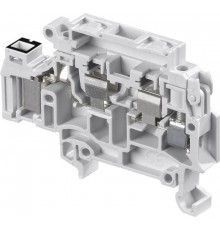 Клемма D4/8.SF.I.ADO2 ADO 4мм.кв. держатель предохранителя 5х20, 5х25 мм  1SNA399763R1400  TE