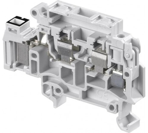 Клемма D4/8.SF.I.ADO2 ADO 4мм.кв. держатель предохранителя 5х20, 5х25 мм  1SNA399763R1400  TE