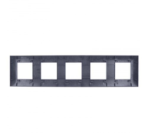 SKANDY Рамка 5-местная SK-F05T титан  SK-M52-K48  IEK