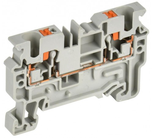 Колодка клеммная CP 4мм2 серая  YCT20-00-K03-004  IEK