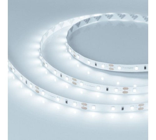 Лента светодиодная RT-A60-8mm 12V Cool 8K (4.8 W/m, IP20, 2835, 5m) (arlight, Открытый)  014884(2)  Arlight