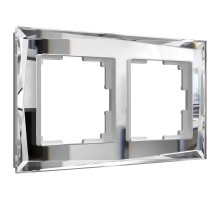 W0021220/ Электроустановочные изделия - Рамка на 2 поста (зеркальный) a051015  Werkel