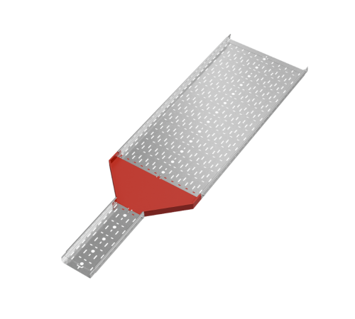 Переходник центральный 50х200-600 мм "ПЛЮС" HD  PDplus50-200-600-C HD   КМ-профиль