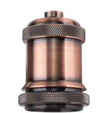 Патрон электрический NLH-V01-006-E27 подвес.метал. черненая мед  61519  Navigator