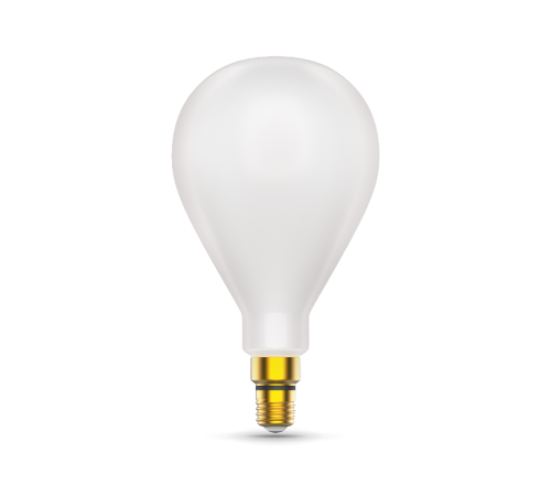 Лампа светодиодная Filament А160 10W 890lm 4100К Е27 milky диммируемая LED 1/6  179202210-D  Gauss