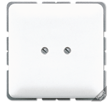 Глухая крышка с опорным кольцом  561B  Jung