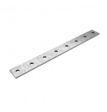 Пластина 8 отверстий для СТРАТ профиля, толщ. 5,0 мм, гальван. цинк, 870768  ПЛ-8-5,0-ЭЦ   Ostec
