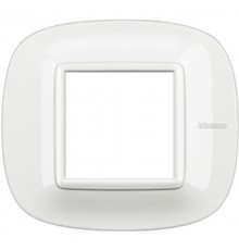 Axolute декоративные накладки в форме эллипса, Белый, цвет белый, на 2 модуля  HB4802HD  Legrand