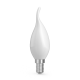 Лампа светодиодная   Basic Filament Свеча на ветру 4,5W 380lm 2700К Е14 milky  LED 1/10/50  1045115  Gauss