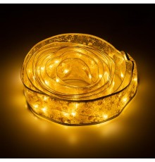 Светодиодная новогодняя гирлянда  ENIN-30W нить Лента декоративная теплый свет 3 м 30 microled IP20  Б0060422  ЭРА