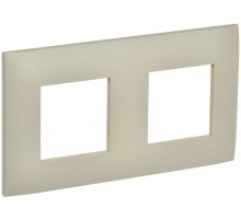 SKANDY Рамка 2-местная SK-F02B бежевый  SK-M22-K10  IEK