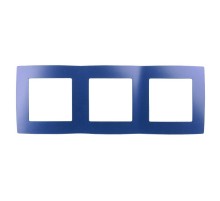 Рамка на 3 поста 12-5003-29  ,  ультрамарин  Б0019412  ЭРА