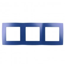 Рамка на 3 поста 12-5003-29  ,  ультрамарин  Б0019412  ЭРА