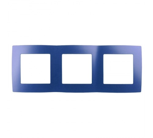 Рамка на 3 поста 12-5003-29  ,  ультрамарин  Б0019412  ЭРА