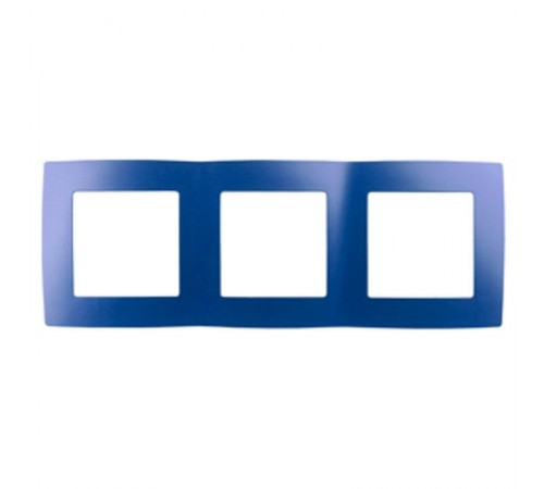 Рамка на 3 поста 12-5003-29  ,  ультрамарин  Б0019412  ЭРА