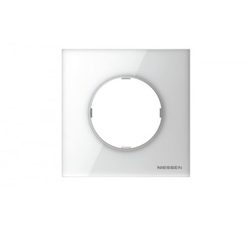 Рамка 1-постовая, серия SKY Moon, цвет стекло белое2CLA867100A3001 ABB