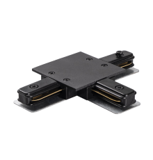 Коннектор для встраиваемого шинопровода черный T-образный PTR/R CT-BL  .5031890  Jazzway