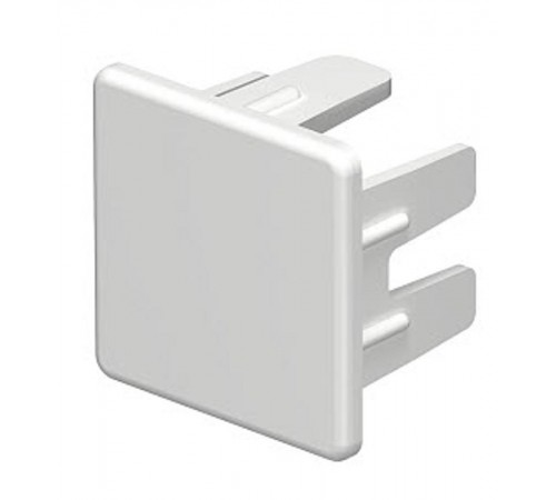 Торцевая заглушка кабельного канала WDK 25x25 мм (ПВХ,белый) (WDK HE25025RW)  6193145  OBO Bettermann