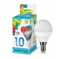 Лампа светодиодная LED-ШАР-standard 10Вт 230В Е14 4000К 900Лм  4690612015453  ASD