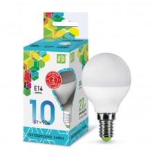 Лампа светодиодная LED-ШАР-standard 10Вт 230В Е14 4000К 900Лм  4690612015453  ASD