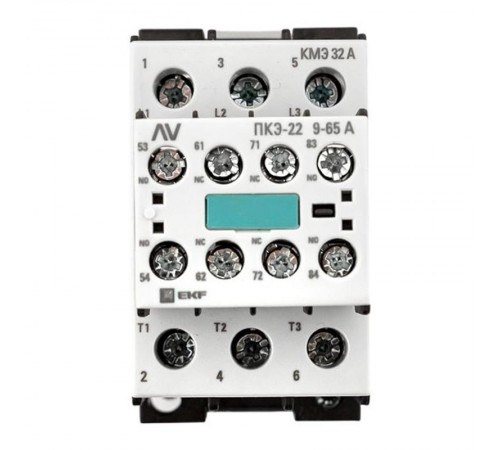 Комплект КМЭ 32А 230В АС с дополнительными контактами 2НО+2НЗ EKF AVERES  ctr-s-32-00-230-av-22  EKF