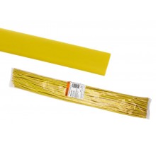 Термоусаживаемая трубка ТУТнг 25/12,5 желтая по 1м (50 м/упак)  SQ0518-0265  TDM