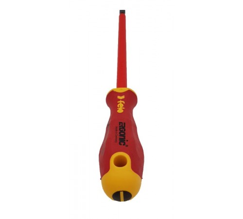 Отвертка диэлектрическая Ergonic плоская шлицевая 8,0X1,2X175  41308090  Felo