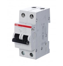 Выключатель автоматический двухполюсный SH202L 10А B 4,5кА (SH202L B10)  2CDS242001R0105  ABB