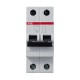 Выключатель автоматический двухполюсный SH202L 16А B 4,5кА (SH202L B16)  2CDS242001R0165  ABB