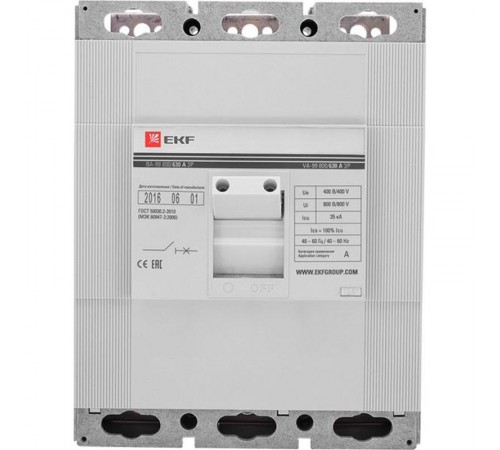 Выключатель автоматический ВА-99 800/1000А 3P 35кА EKF PROxima  mccb99-800-1000  EKF
