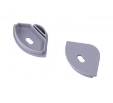 Крышка торцевая с отверстием PROFILE S05 (2 шт)  2398000580  Световые Технологии