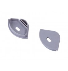 Крышка торцевая с отверстием PROFILE S05 (2 шт)  2398000580  Световые Технологии