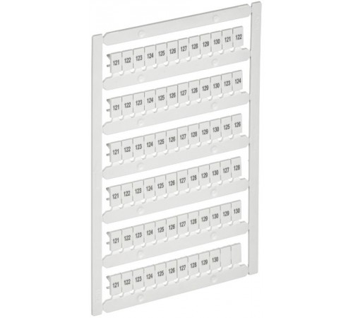 ARMAFIX Маркер для CTS/CP 4мм2 с символами "121-130"   AF-CT10D-M-004-13  IEK (ИЭК)