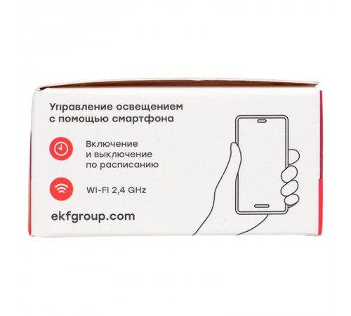 Умный диммер в подрозетник 1-канальный Wi-Fi  Connect sdsh-1g-wf EKF