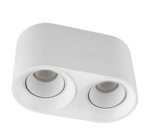 Светильник светодиодный накладной DK3096-WH IP20, 10Вт, GU5.3, LED, белый/белый, пластик  DK3096-WH  DENKIRS