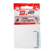 Шуруп-костыль 4,0х50 (2шт) - пакет  136357  Tech-KREP