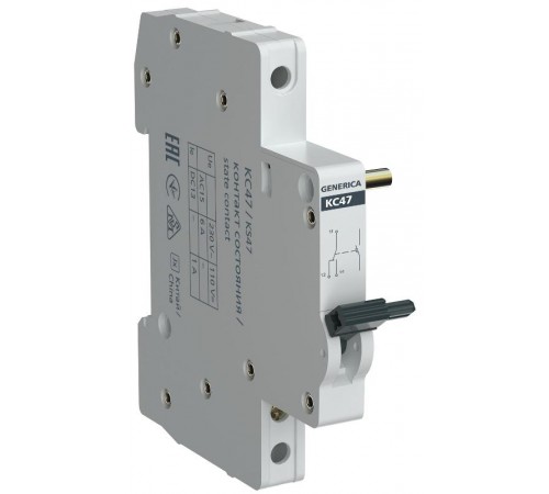 Контакт состояния КС47 на DIN-рейку MVA21D-KS-G GENERICA