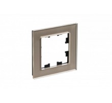 AtlasDesign Nature Шампань Рамка 1-ая, стекло ATN320501 SE