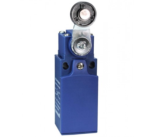 ВП 24-2118П-65 У2, рычаг с пластиковым роликом, 1з+1р, безинерционный, 20 мм, без сальника, 3А, IP65, выключатель путевой  ET004677  Электротехник