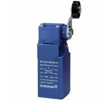 ВП 24-2118П-65 У2, рычаг с пластиковым роликом, 1з+1р, безинерционный, 20 мм, без сальника, 3А, IP65, выключатель путевой  ET004677  Электротехник