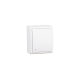 Simon 15 Aqua Белый Выключатель 1-кл проходной, IP54, 10А 250В, винт. зажим  1594201-030  Simon
