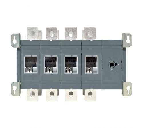 Рубильник 630A 4P реверсивный без рукоятки управления TwinBlock  tb-s-630-4p-rev  EKF