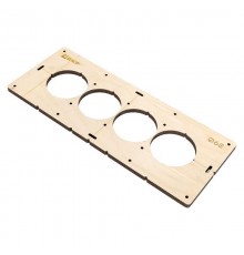 Шаблон для подрозетников c 4 отв. диам. 68 мм EKF Expert  sh-d68-4  EKF