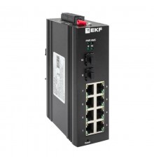 Промышленный управляемый коммутатор уровня L2 TSX-ML2-2GX/SFP-8GT, 2 порта 1000Base-X SFP, 8 портов 10/100/1000Base-T(X) RJ45, монтаж на динрейку TSX 