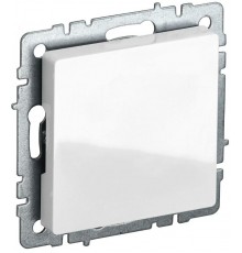 BRITE Заглушка с суппортом МЗ10-БрБ белый  BR-PL10-K01  IEK