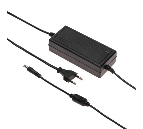 Источник питания 220V AC/24V DC, 3А, 72W с DC разъемом подключения 5.5*2.1, без влагозащиты (IP23)  201-072-3  REXANT