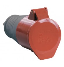 Розетка 214 переносная 3Р+РЕ 16А 380В IP44  PSR22-016-4  IEK